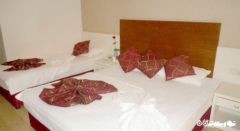 اتاق های هتل رز رزیدنس بیچ 